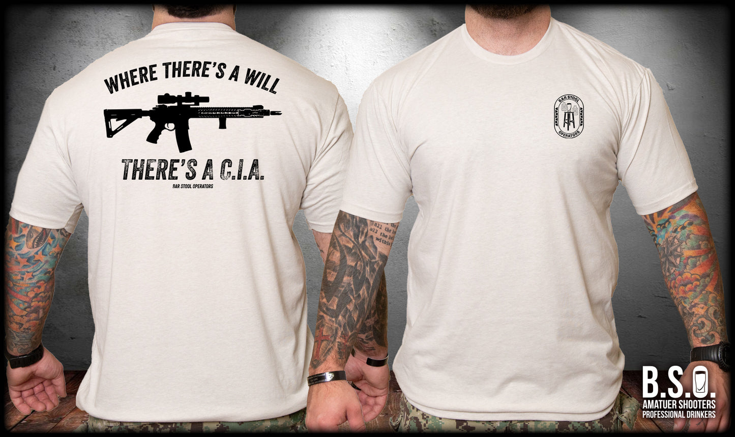 There's The CIA Rifle Shirt