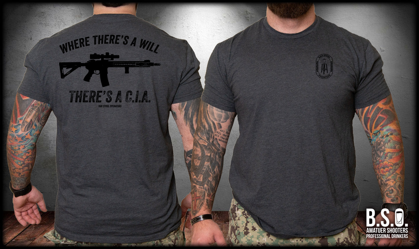 There's The CIA Rifle Shirt