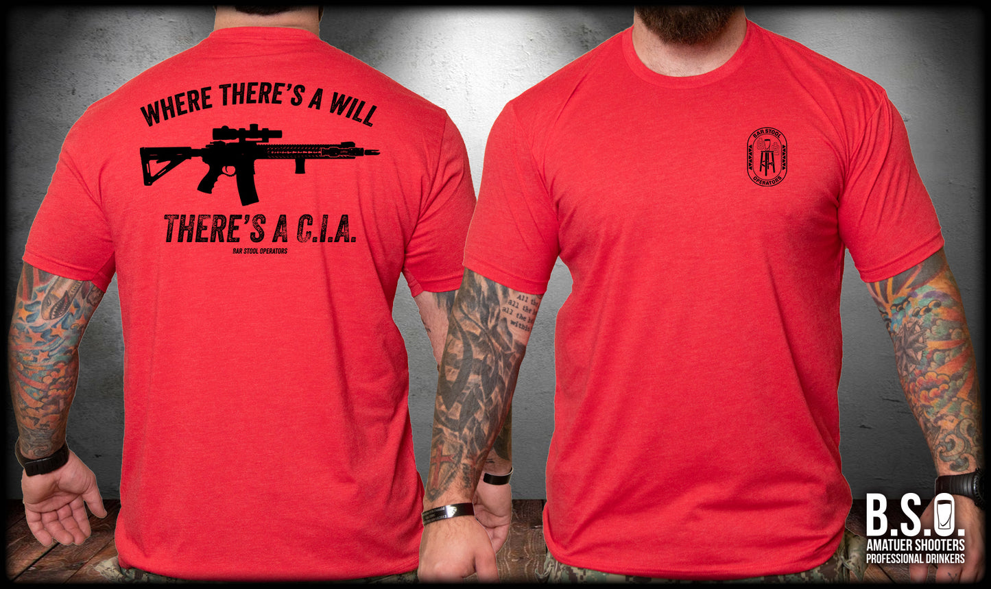 There's The CIA Rifle Shirt